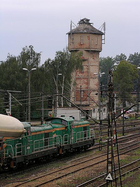 P8083578.JPG - Krzeszowice - wieża kolejowa